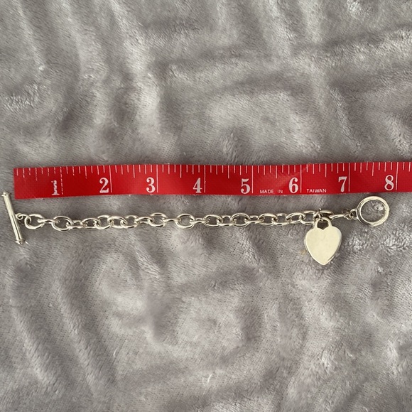 Choker Heart Necklace with matching Bracelet - Picture 4 of 8